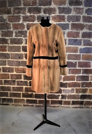MANTEAU VISON RASE