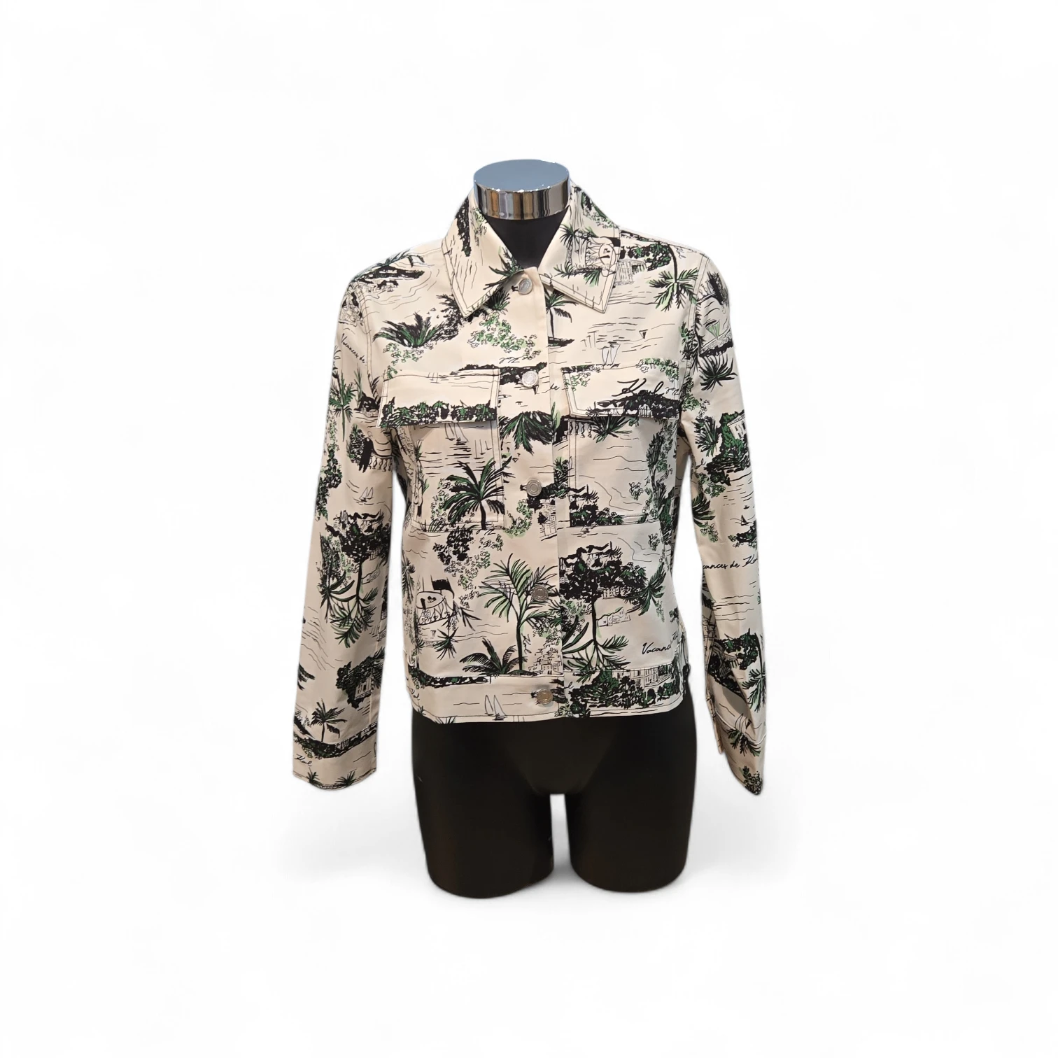 VESTE TOILE COTON